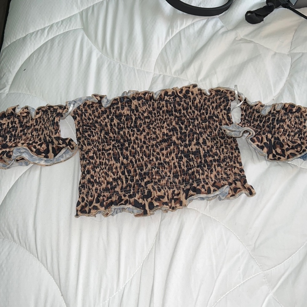 Shein bandeau top